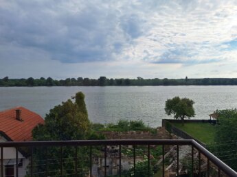 conditions of the day Danube kayaking Stari Slankamen tailwind