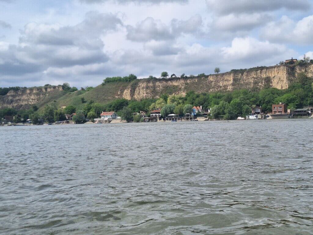 Belegish marina restaurant Danube River Serbia sailing pleasure boat