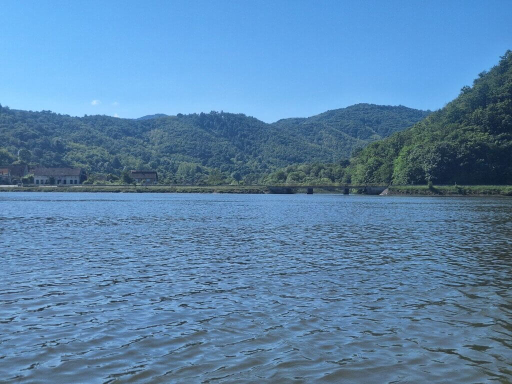 Brnjica Serbia village Danube River Iron Gate gorge