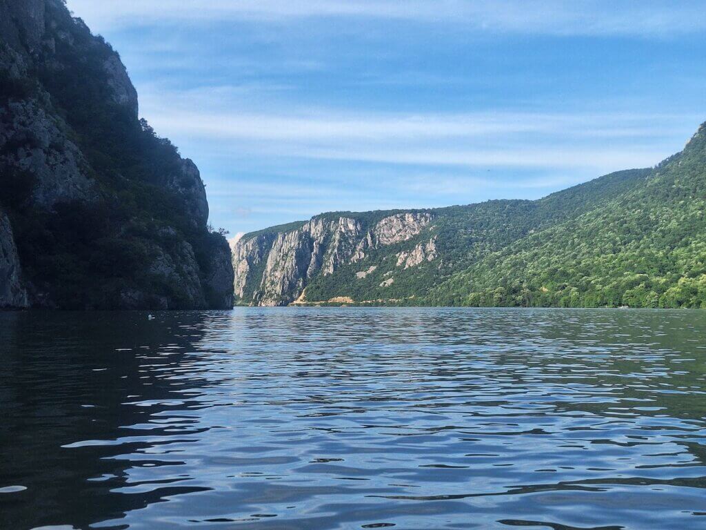 natural beauty most beautiful gorges canyons of Europe Danube River Cazanele Mari Veliki Kazan Klisura Gorge Great Kazan Gorge