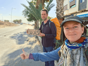 Winter Sunshine: Hitchhiking from Taghazout to Agadir (Morocco)