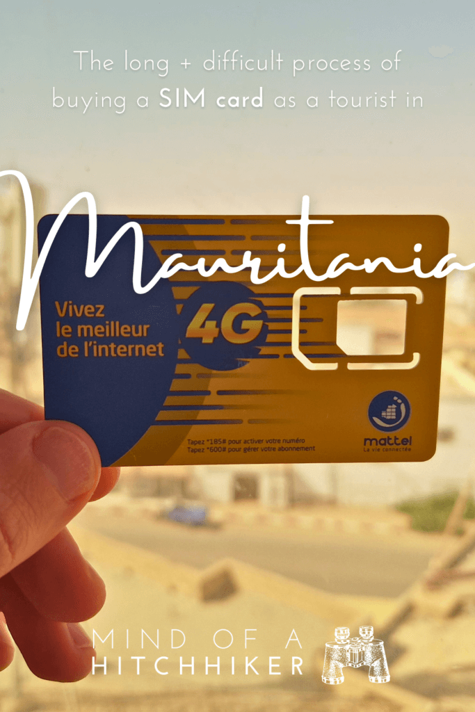 how to get a SIM card in Mauritania