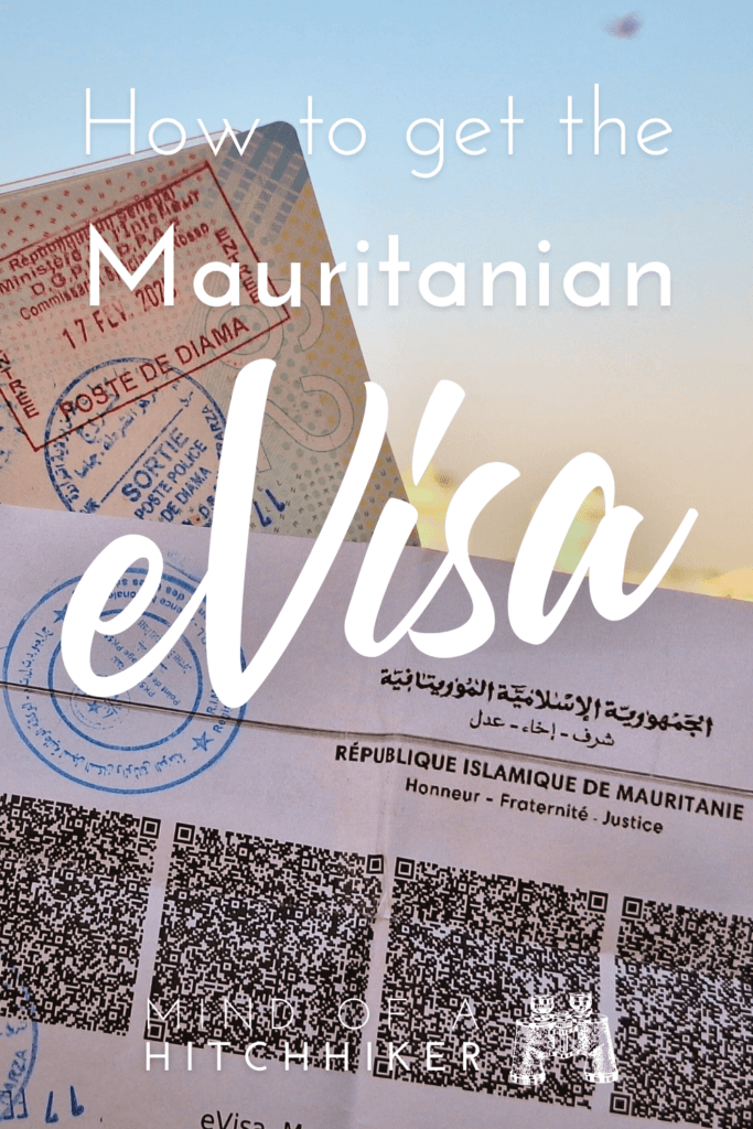 traveling to Mauritania how to get the 2025 eVisa online