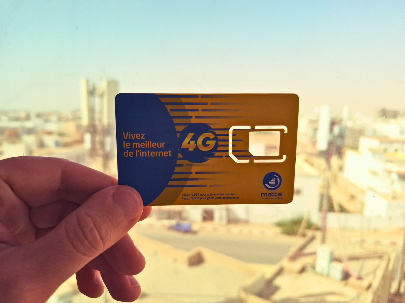 How to get a SIM card in Mauritania eSIM West Africa Maghreb Nouakchott Nouadhibou Mattel Mauritel mobile data featured photo