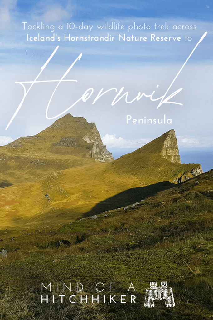 peninsula of Hornvik Hornstrandir Iceland guest post Samy Berkani