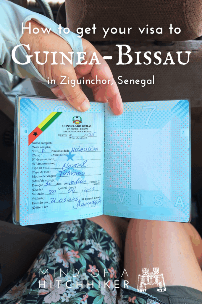 How to get the Guinea-Bissau visa in Senegal Casamance Ziguinchor Kolda
