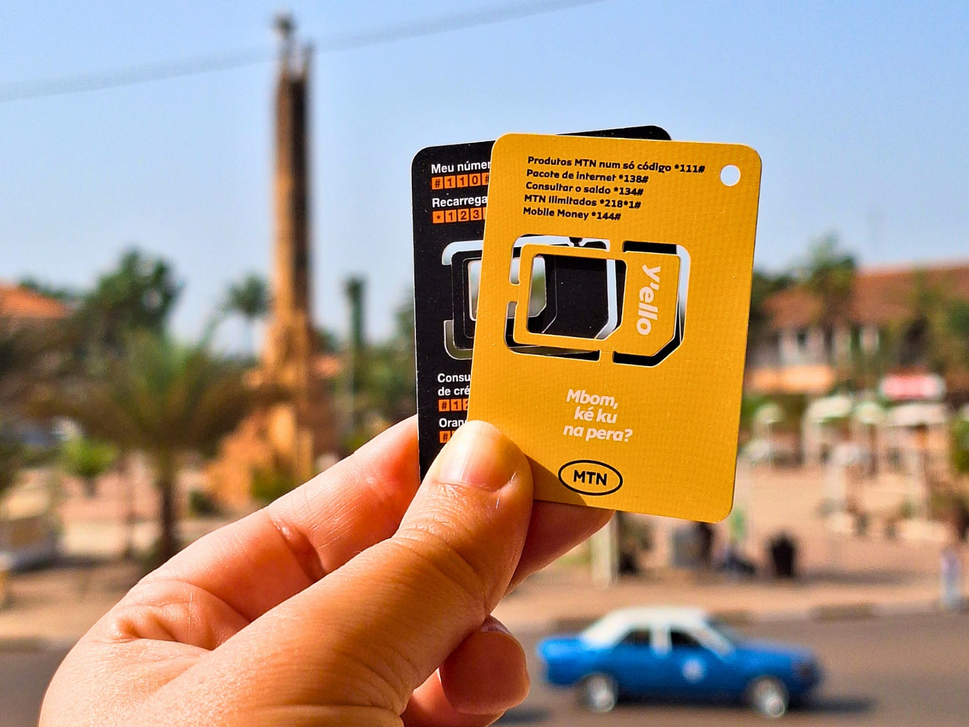 SIM card in Guinea-Bissau MTN and Orange
