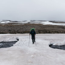 Climbing the Drangajokull glacier