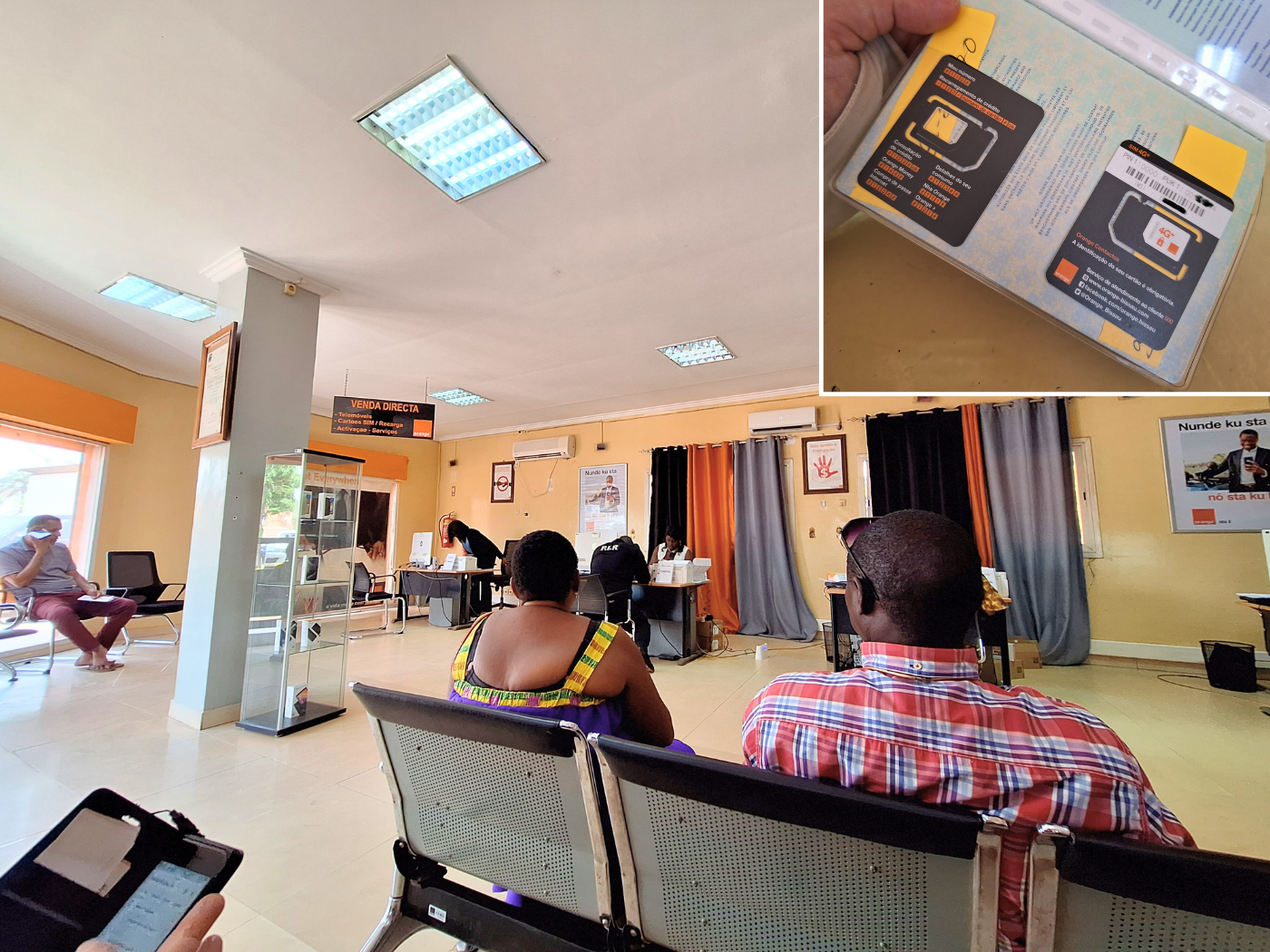 How to get an Orange SIM card in Guinea-Bissau Bissau head office bureaucracy