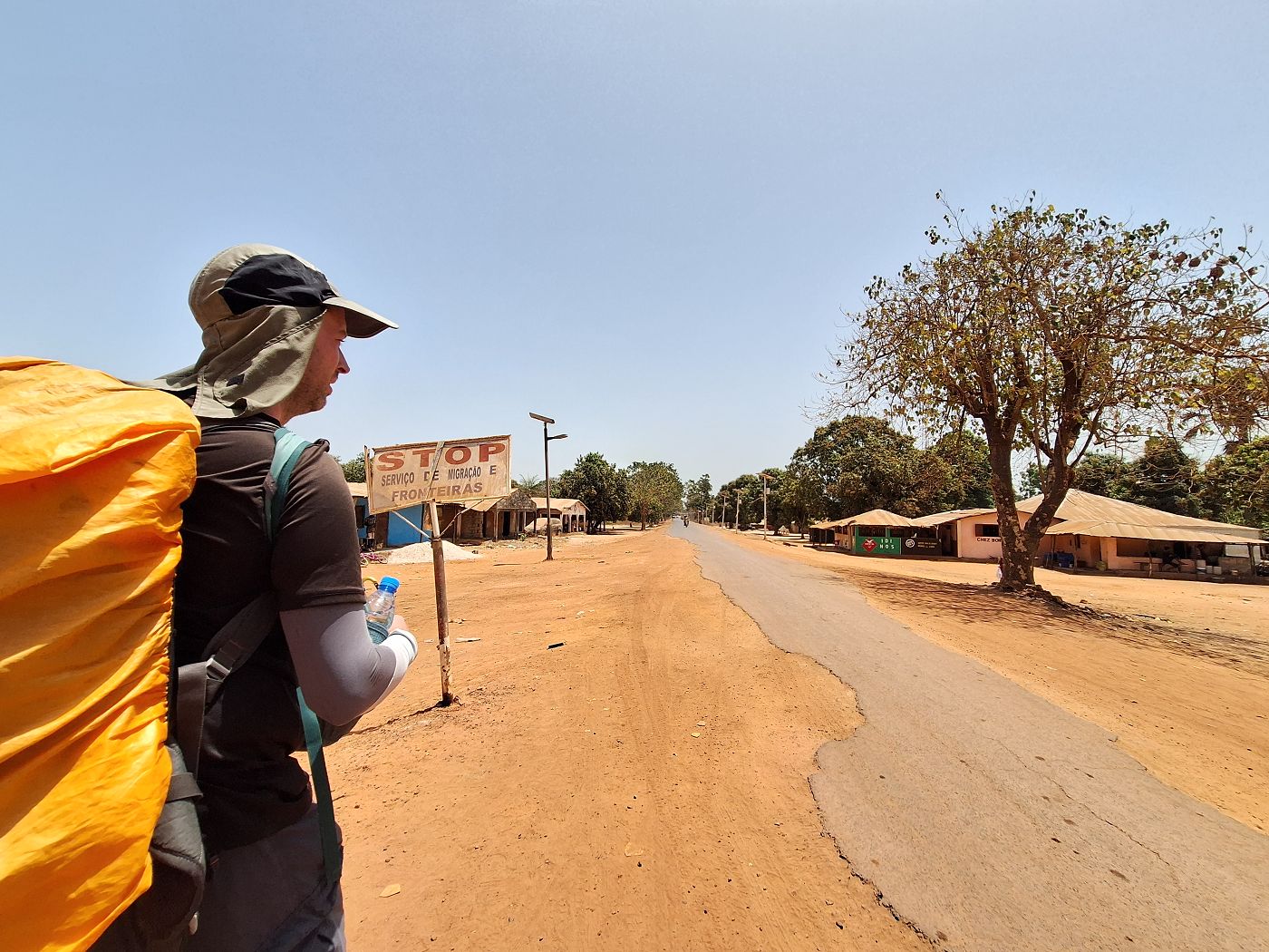 Bissau-Guinean immigration office border control Guinea-Bissau São Domingos