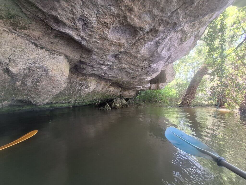 heat wave Danube river cave break cooling effects Ruse Bulgaria Romania border area