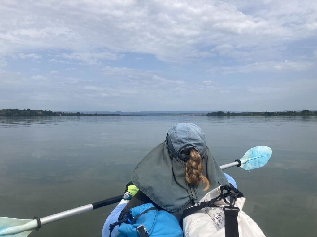 Iris Veldwijk kayaking Danube River Romania Serbia Velika Cuka mountain Podvrska aim