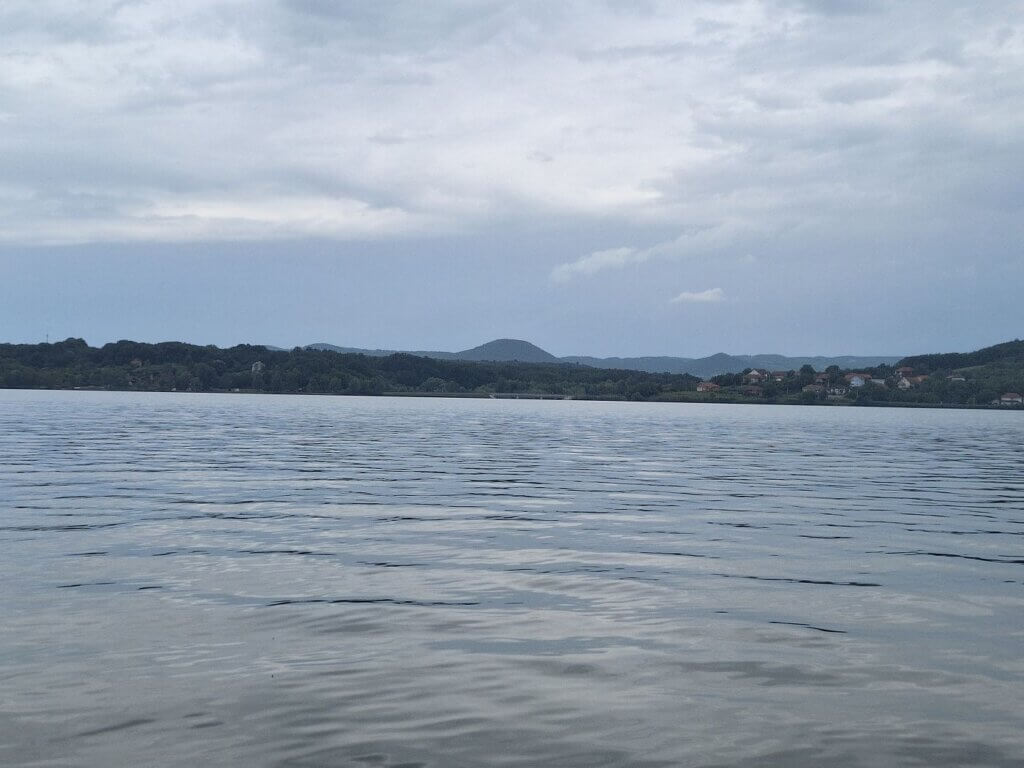 Milutinovac Serbia across Vrancea Romania Danube River mountain Velika Cuka Podvrska Kladovo