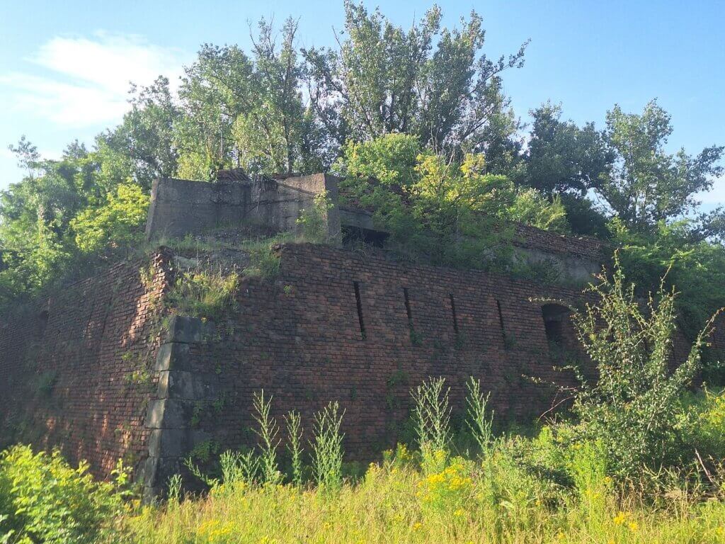 overgrown new Ada Kaleh fortress Danube River Simian Island Romania Serbia travel Balkan