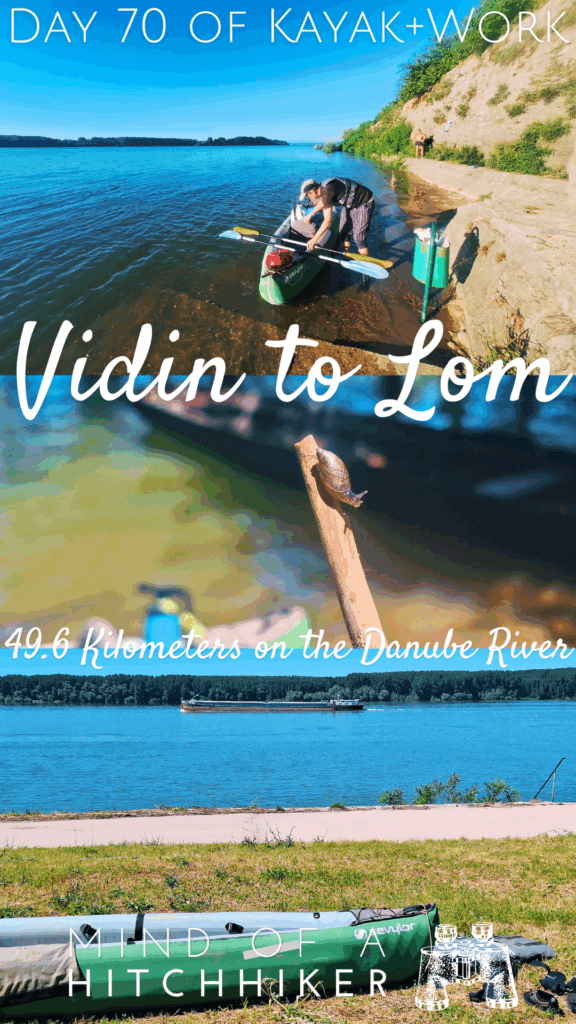 pin kayak trip day 70 collage Vidin to Lom Bulgaria