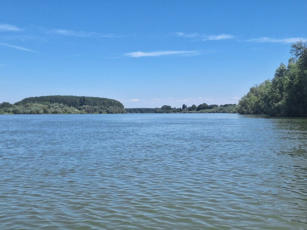 Danube branch right of Kozloduy Island river kayaking nuclear power plant alternative route kayak