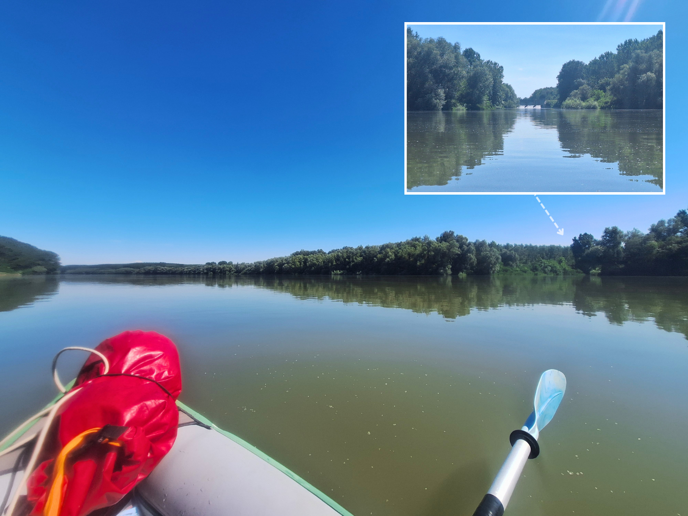 Kozloduy Nuclear power plant NPP water intake outlet Danube River Bulgaria kayaking Balkan