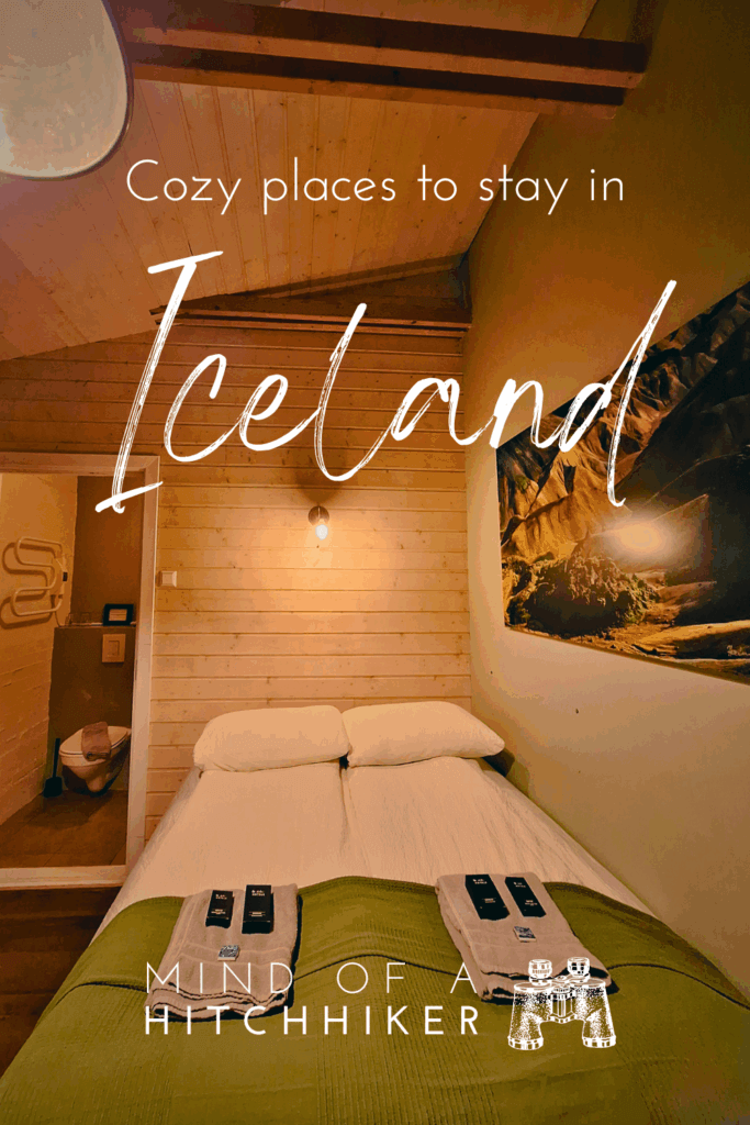 pins accommodation in Iceland guesthouses ring road hotels