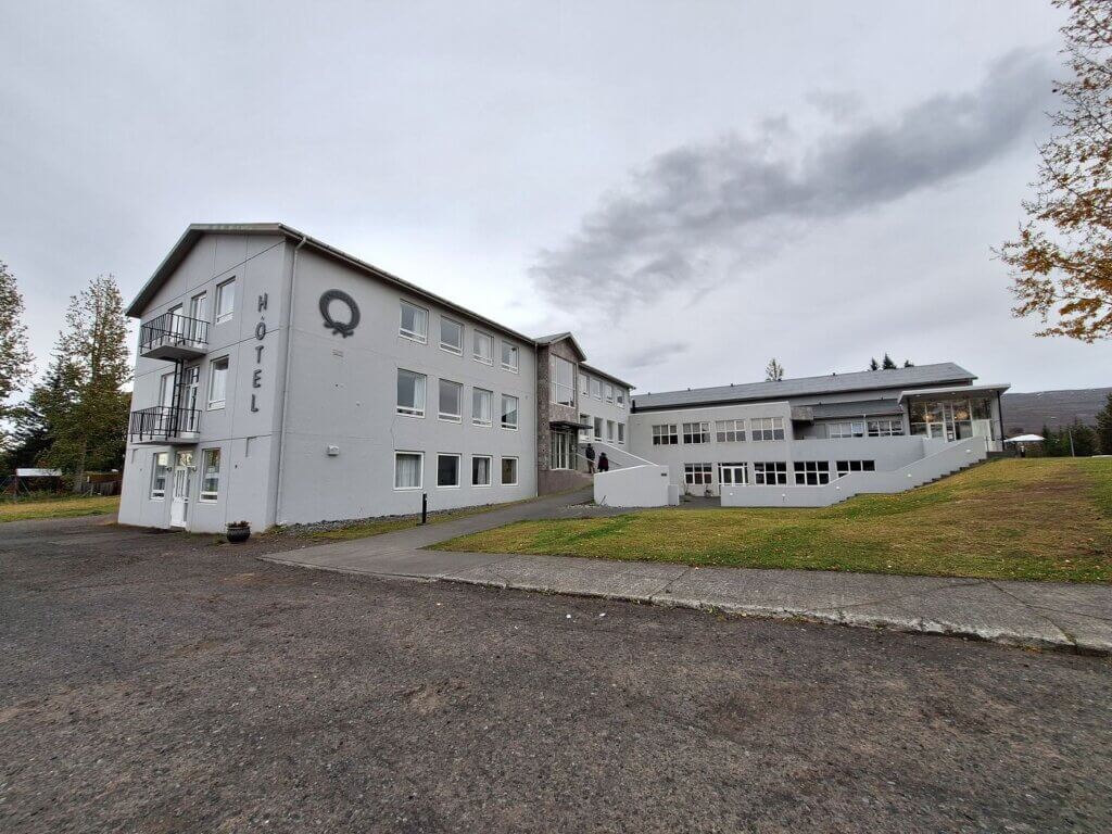 Hótel Valaskjálf Egilsstadir exterior accommodation in Iceland Vok nature Baths