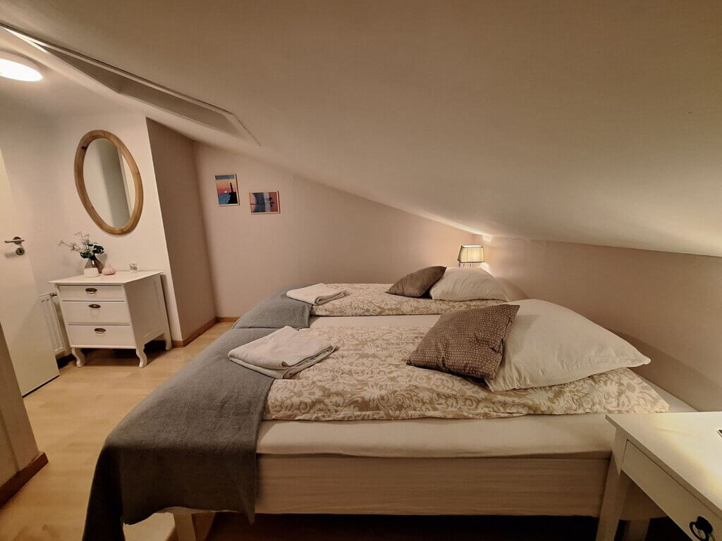 second bedroom holiday home Faroe Islands comfortable stay Vágar Island