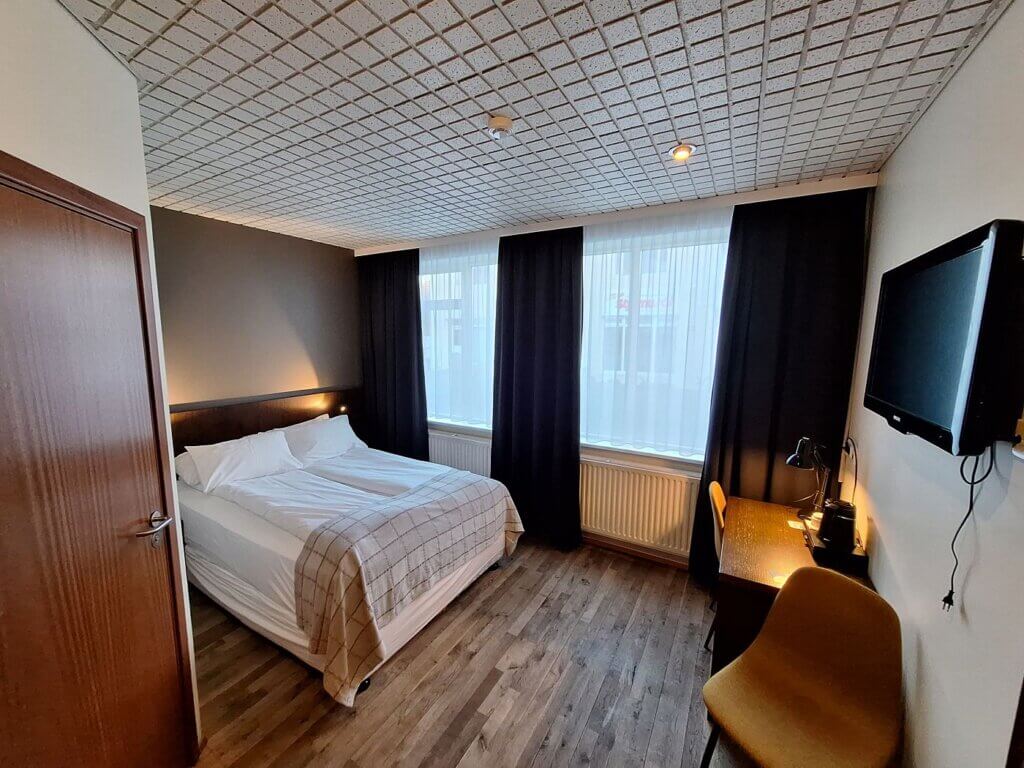 double room hotel Nordurland Akureyri double bed travel ringroad accommodation in Iceland