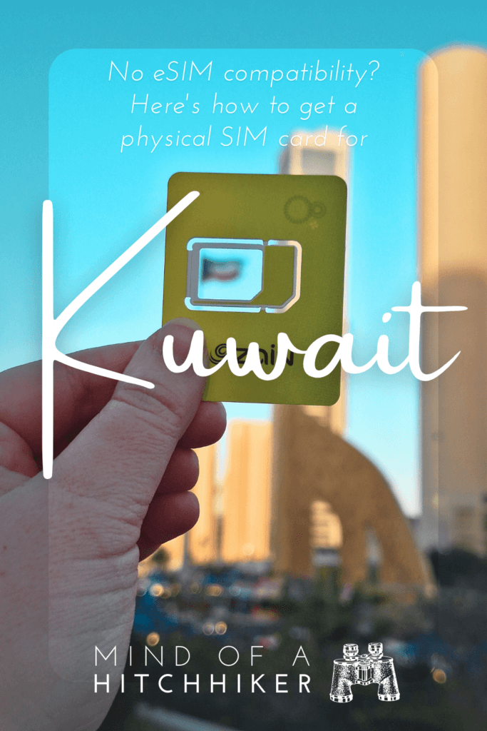 pin how to get a Kuwaiti SIM card or eSIM in Kuwait