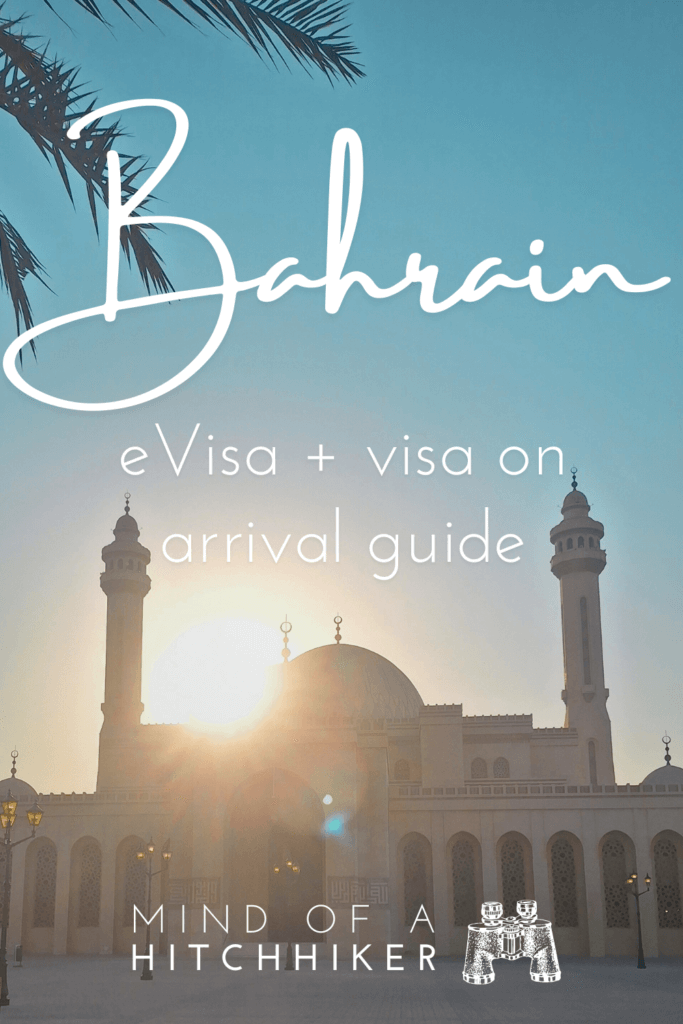 pin how to get a tourist visa in Bahrain evisa visa on arrival