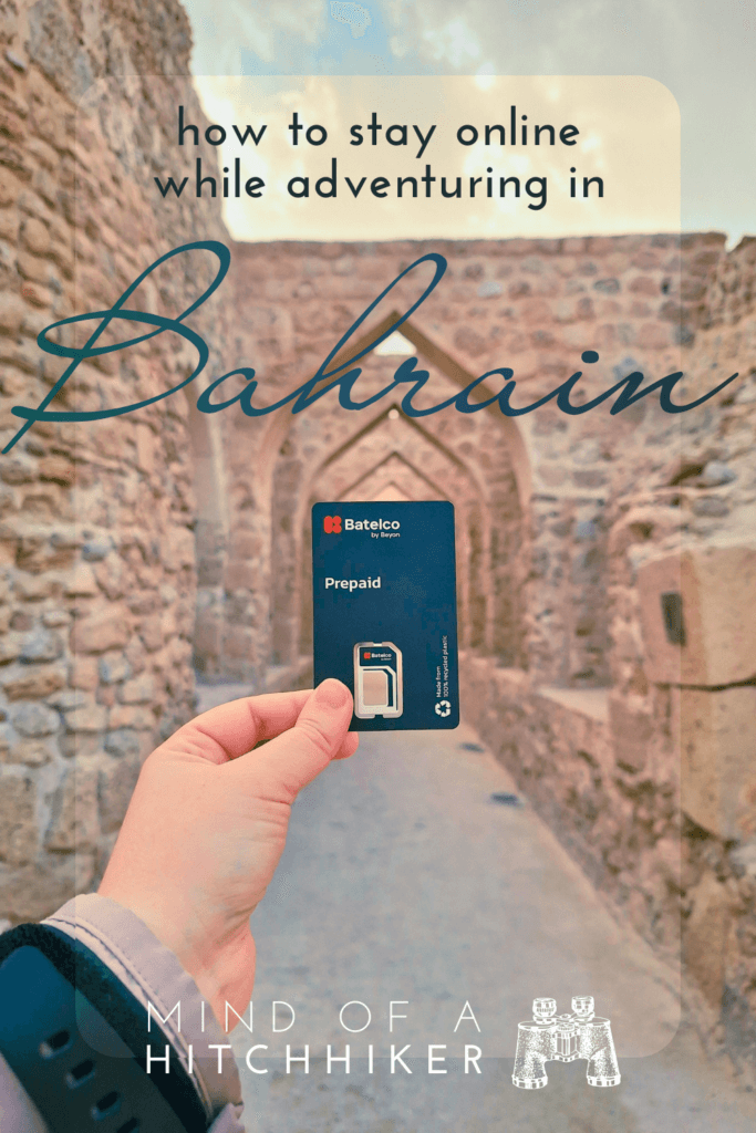 how to stay online in Manama Bahrain travel Gulf countries telecom