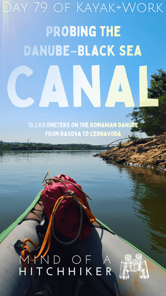 kayaking the Danube Black Sea Canal Cernavoda to Constanta Romania