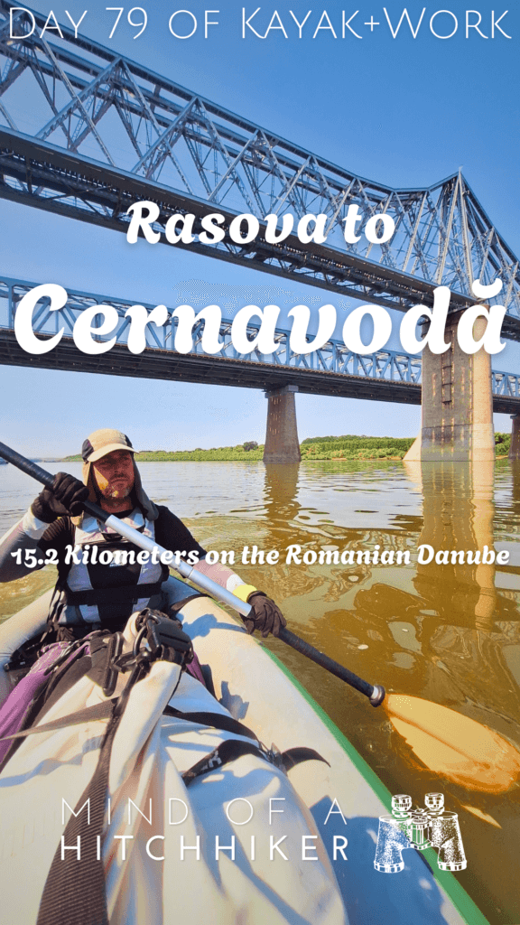 Anghel Saligny Bridge Fetesti Cernavoda Balta Ialomitei travel Romania kayaking Danube River