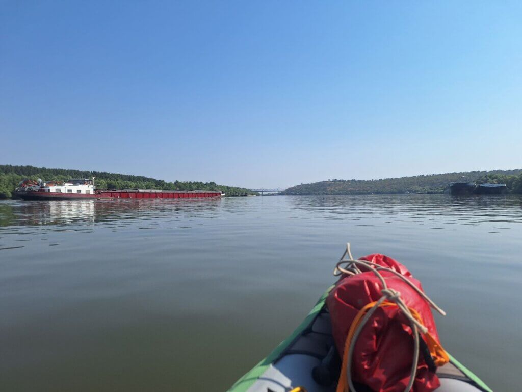 Anghel Saligny Bridge King Carol I Bridge Cernavoda Danube crossing Balta Ialomitei island Dunarea Veche branch kayaking trip