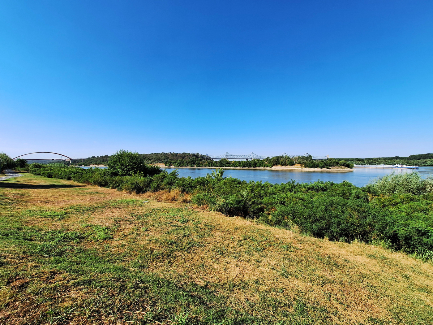 overview Danube Black Sea canal entry connection in Cernavoda kayaking trip summer shortcut to Constanta and the Black Sea